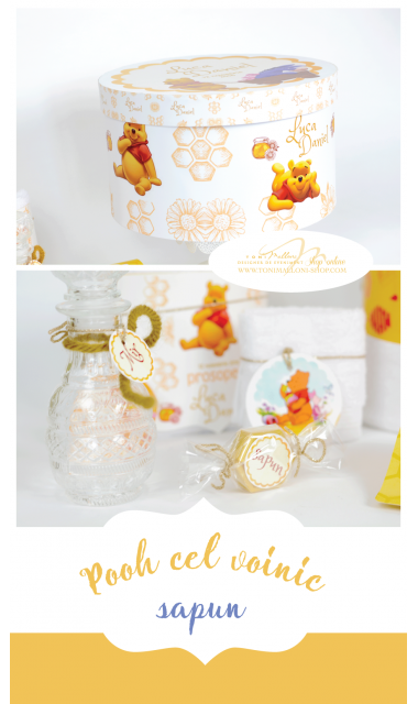 Trusou de botez cu broderie personalizata si ursuletul Winnie Pooh, Ursuletul cel voinic 8